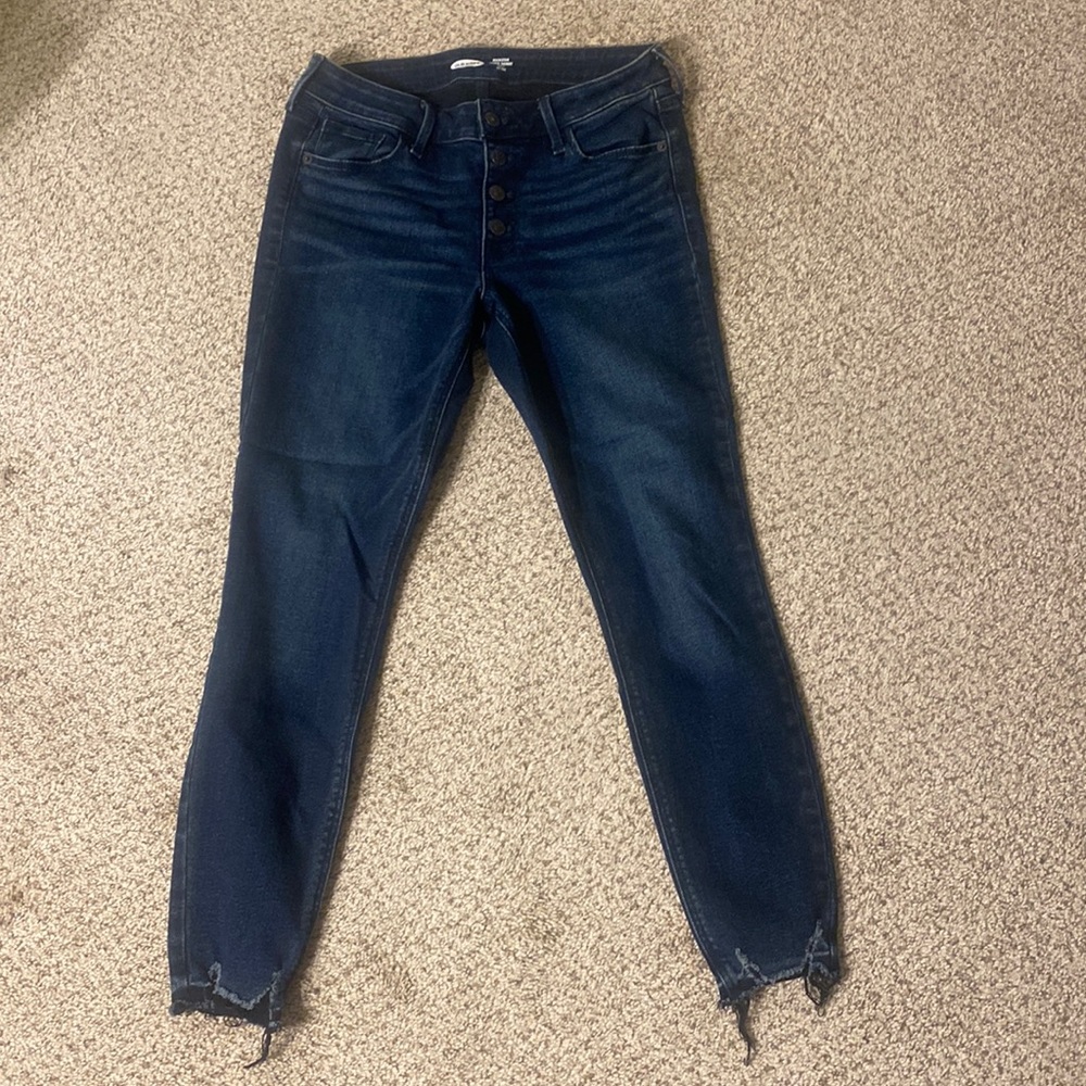 Old Navy, Rockstar Super Skinny (Ankle, Mid-Rise), Size 4